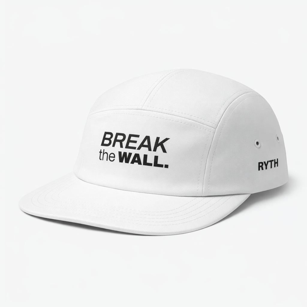 Break The Wall White 5-Panel Cap